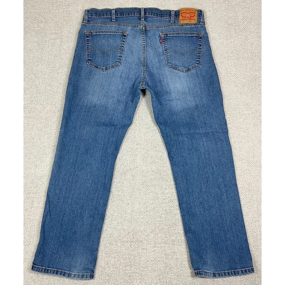 Levi’s 559 Jeans Men's 40x30 Relaxed Straight Medium Wash Blue Denim